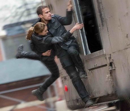 "Divergent" is an action packed film filled with suspense and the occasional romance. Photo from divergentthemovie.com.