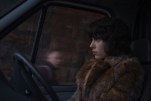 Scarlett Johansson transforms into a sociopath in "Under the Skin." Photo from film.britishcouncil.org.