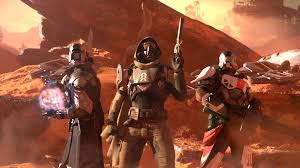 The three classes of Destiny,  Warlock, Hunter and Titan, patrol the Last City, protecting humanity. Photo from Creative Commons.
