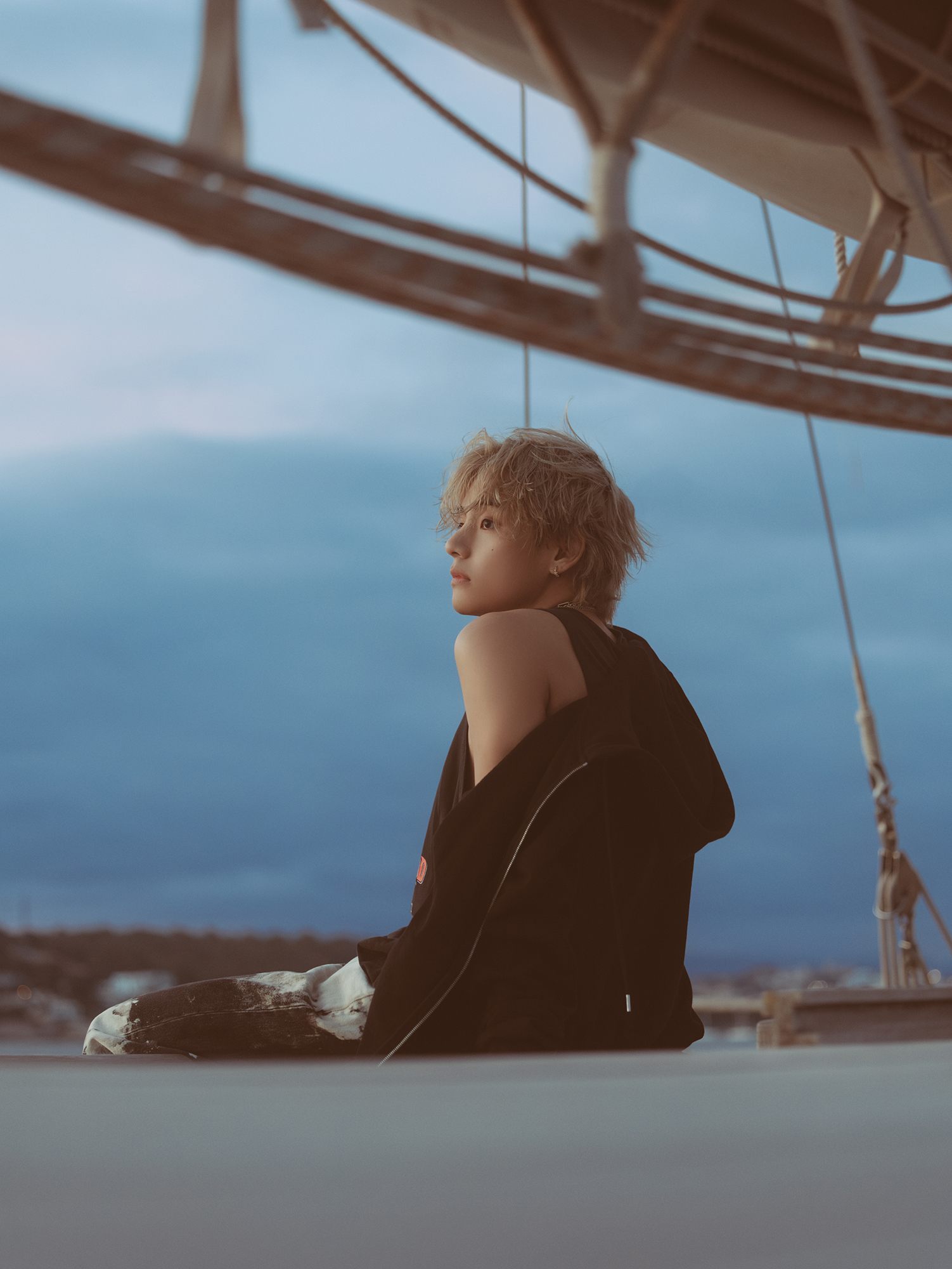 Korean News  BTS' V New Song Rainy Day From The Album Layover Out
