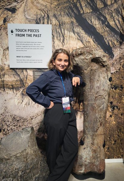 Senior Satenik Ayrapetyan visits the Burke museum at the University of Washington in Seattle on July 12. Ayrapetyan visited the museum as part of her mandatory leadership week for her Alexander Hamilton Scholarship.