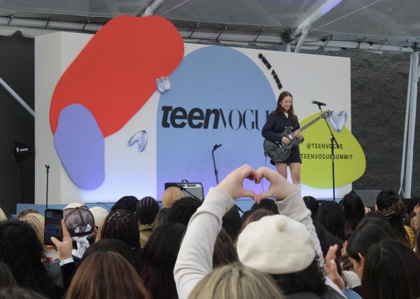 Singer-songwriter Laufey performs "Letter To My 13 Year Old Self" at this year's Teen Vogue Summit on Nov. 23. Teen Vogue Summit is an annual event hosted by Teen Vogue that brings together creators, influencers and young leaders to engage in meaningful discussions through panels and other fun activities to empower and celebrate the next generation of leaders. 