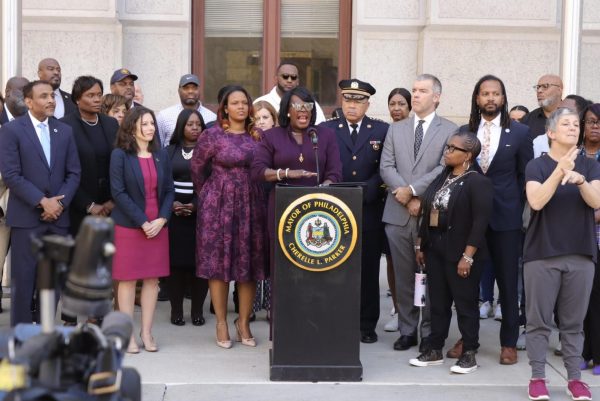 Philadelphia Mayor Cherelle L. Parker held a news conference outside of City Hall on Nov. 7 to discuss the 2024 election results. DPMHS Student Member staff traveled to Philadelphia, Pennsylvania, for the National High School Journalism Convention from Nov. 6 to Nov. 10 and got the opportunity to learn more about journalism and explore the city.